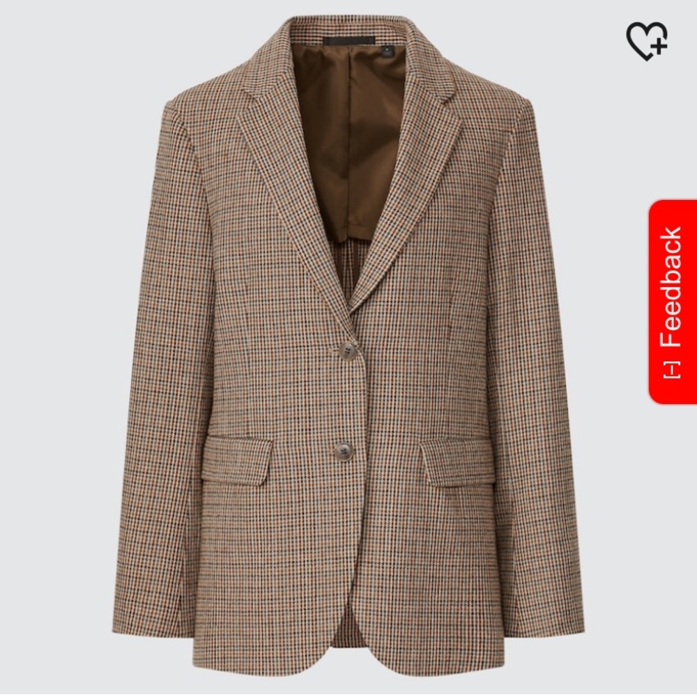 Uniqlo relaxed jacket, mint condition, never worn. Xxs, perfect for spring